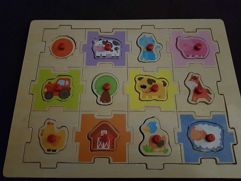 Puzzle drewniane