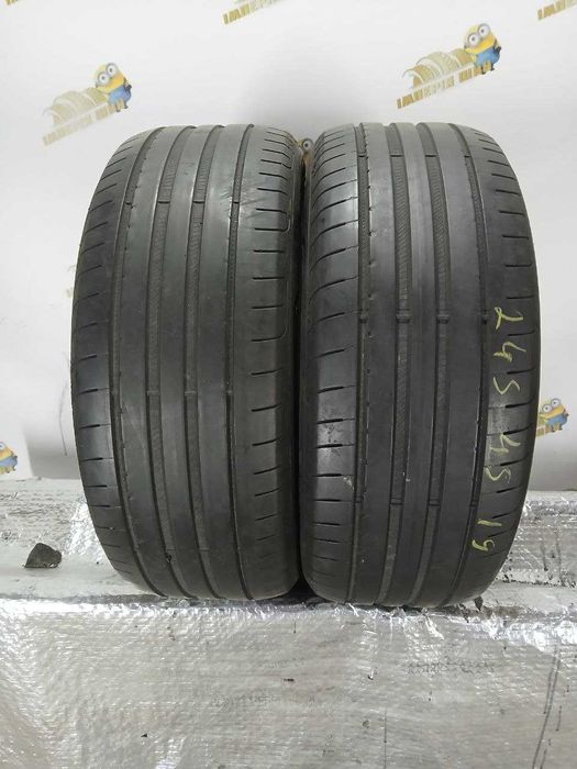 Шини Goodyear 245/45R19. 2шт Літо . (643) 2023 рік