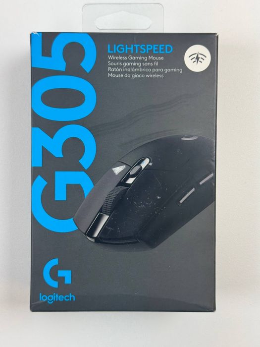 Mysz bezprzewodowa gamingowa Logitech G305 Lightspeed Black