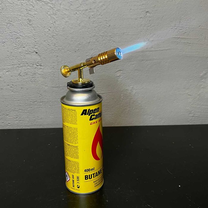 Palnik Spawalniczy RICAS Gazowy na Kartusze + 4 Kartusze + 2 GRATISY