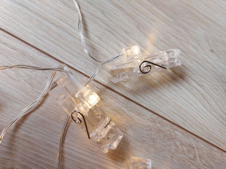 lampki klamerki led