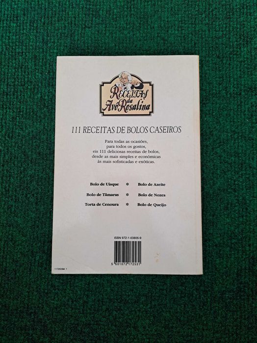 111 Receitas de Bolos Caseiros - Receitas da Avó Rosalina