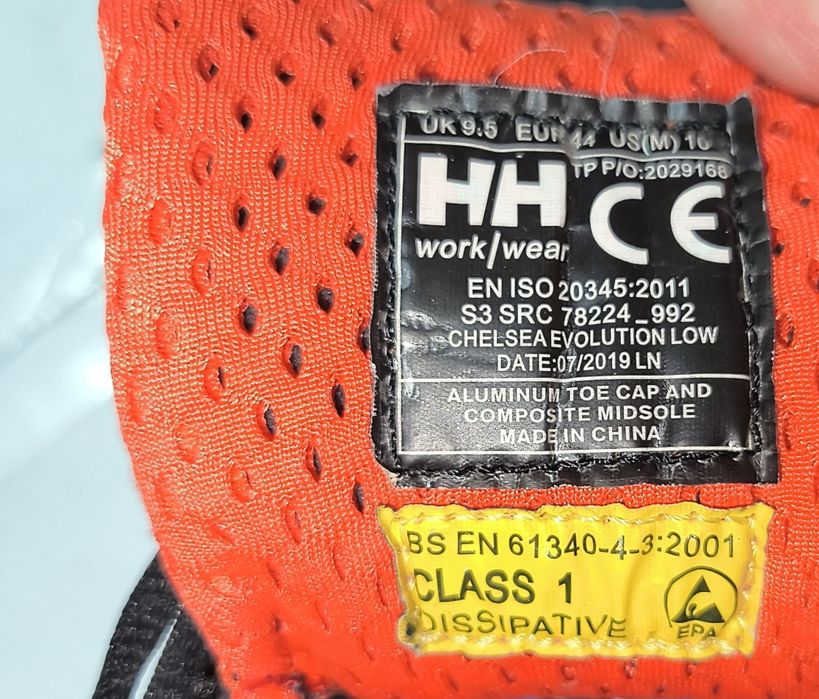 Рабочие кроссовки HELLY HANSEN EVOLUTION,защита,анти гвоздь 28см 43р.