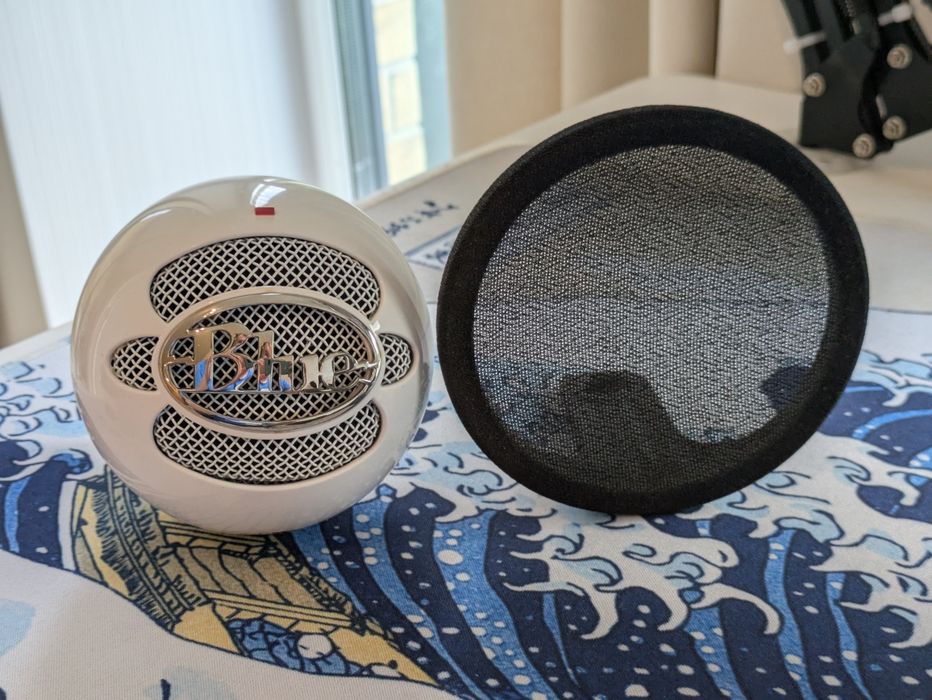Mikrofon USB Blue Snowball ICE + pop filtr