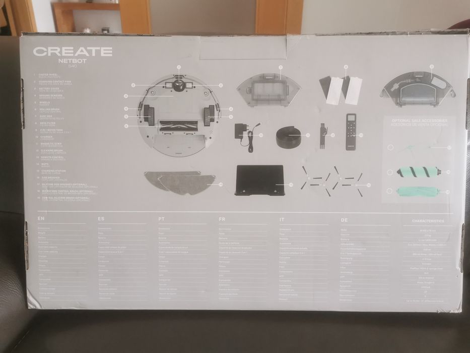 Robô aspirador NETBOT S40