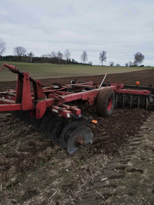 Brona talerzowa 4,2 metra. Półzawieszana