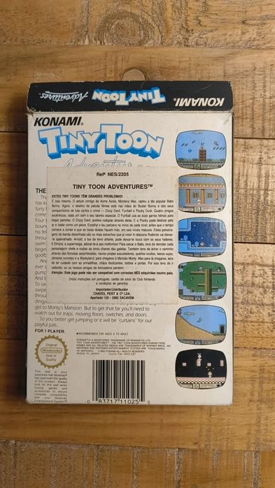 Jogo TinyToon Adventures - NES