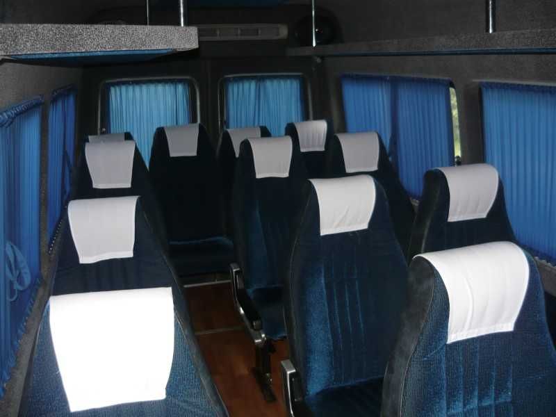 Заказ, аренда автобуса, микроавтобуса, маршрутки 18,19,20,21 место