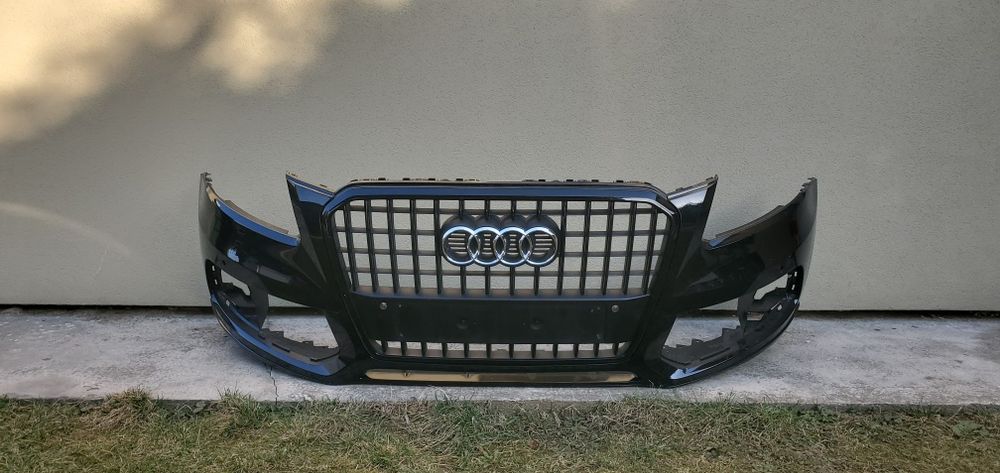 Бампер audi Q5 8r передній оригінал чорний LY9B (A2 / A2A2)