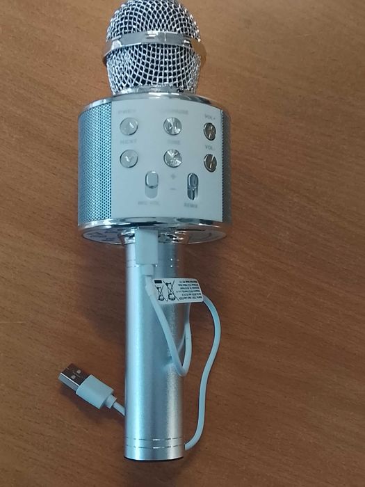 Nowy mikrofon do domowego karaoke - sprawny / Polecam