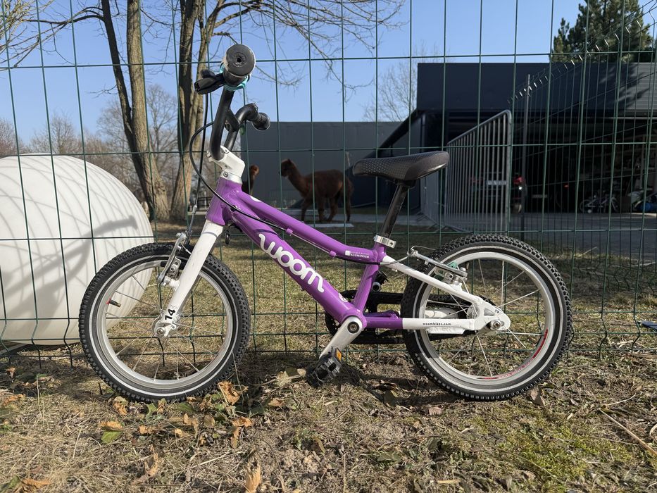 Rower woom 2 fioletowy