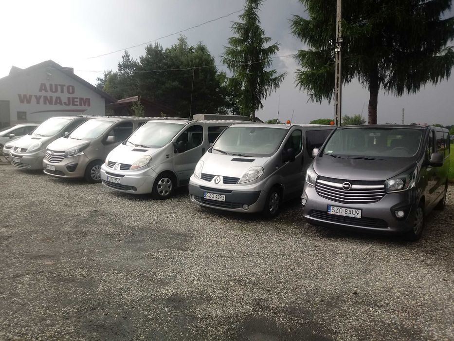 Wypozyczalnia wynajem przyczep przyczepek lawet dluzyc samochodow busy