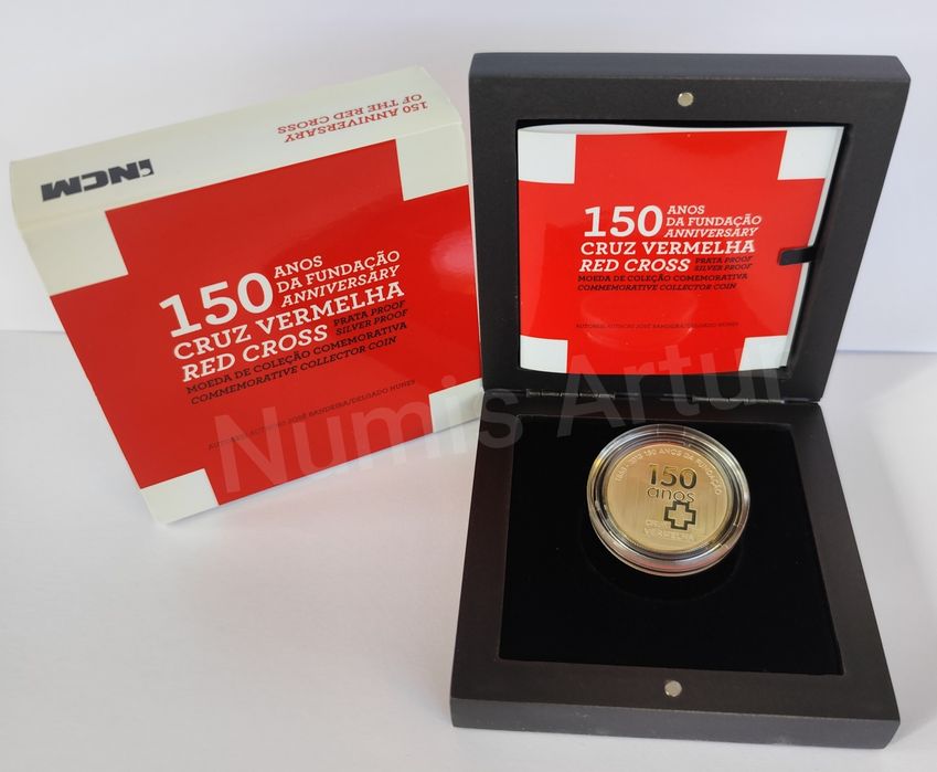 2,5€ Proof Prata, Cruz vermelha 2013