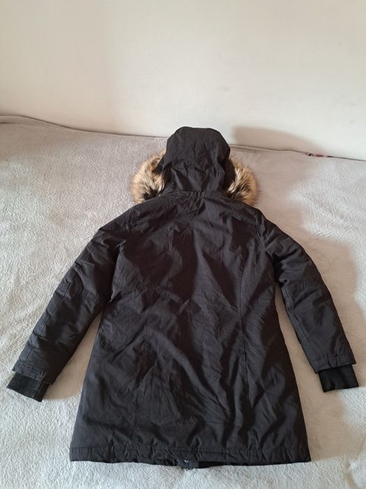 kurtka damska płaszcz puchowy parka