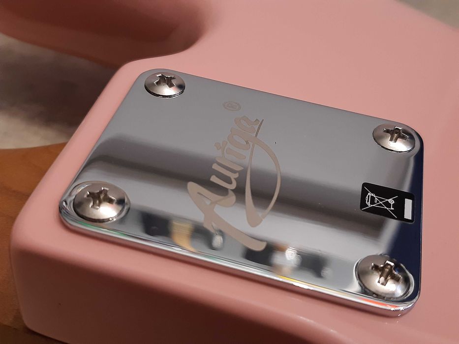Gitara Basowa Auriga Jazz Bass -Pink- wysyłka Gratis lub zamiana