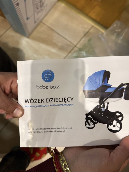 Wozek dzieciecy 4w1