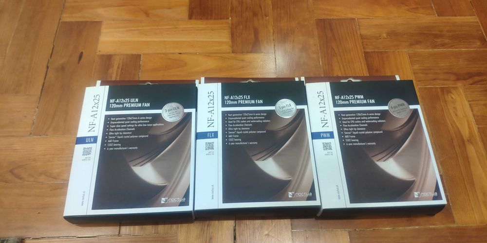 Ventoinha Noctua NF-A12x25 FLX 120mm