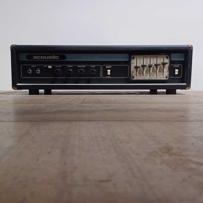 Acoustic Control Corp 220 vintage'owy head basowy zamiana
