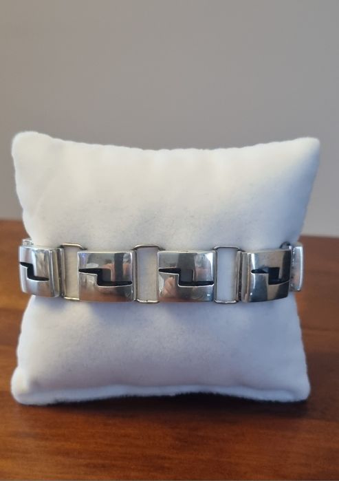 Srebrna bransoletka vintage 925