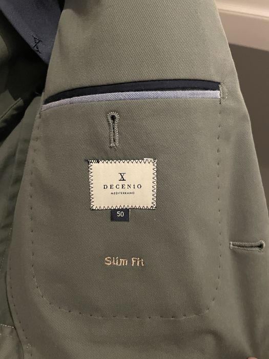 Fato completo verde casaco 50 calças 46