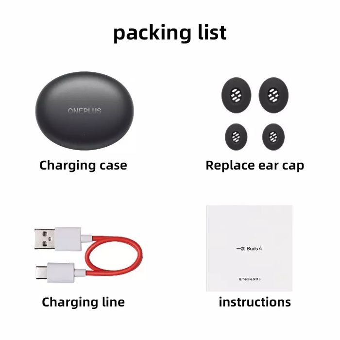 Навушники OnePlus buds 4 global+чохол