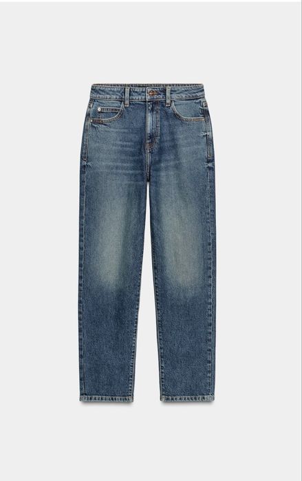 Джинсы mom-fit Zara