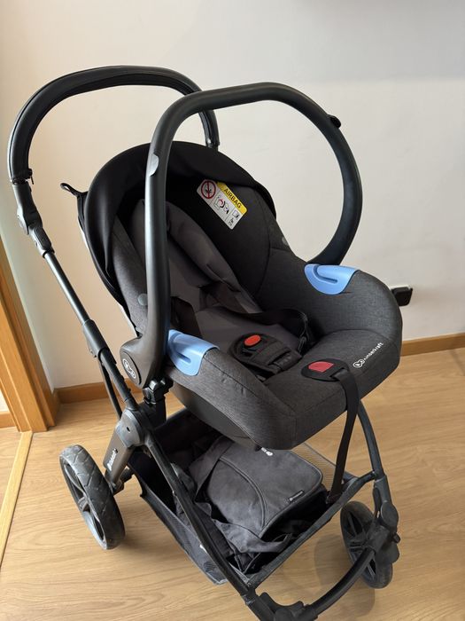 Carrinho kinderkraft 3 em 1