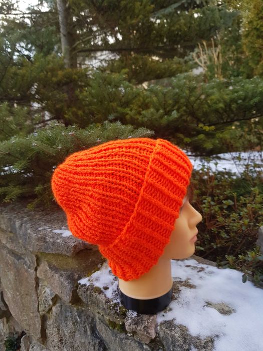 Czapka Beanie Pomarańcza