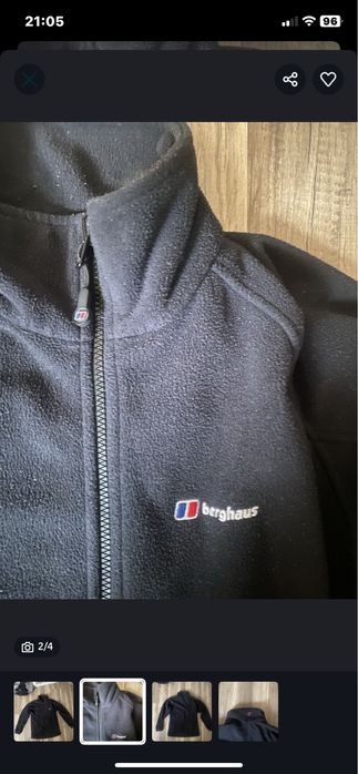 Флиска berghaus размер s