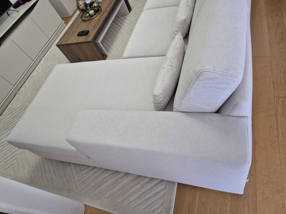 Sofá Geneve com Chaise Longue total 3 lugares - Antarte