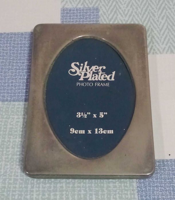 Moldura Silver Plated