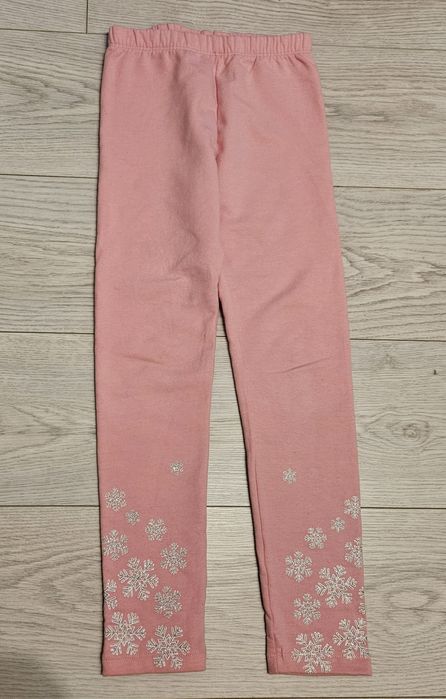 Ocieplane legginsy r. 134 idealny stan