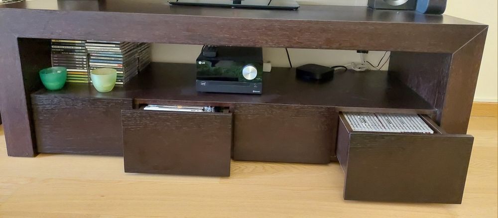 Mobília de sala cor wengue (vendo junto ou separado)