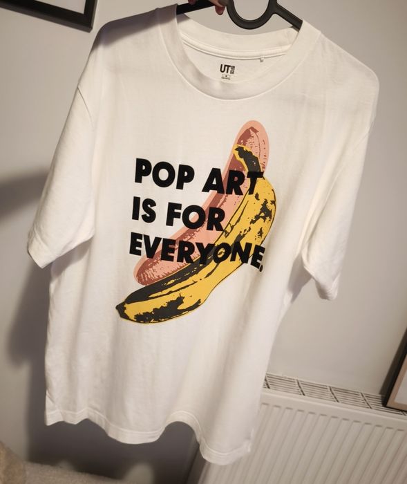 Uniqlo Andy Warhol banana t-shirt pop art is for everyone