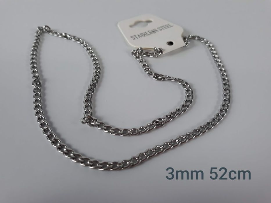 Naszyjnik męski 3mm 52cm