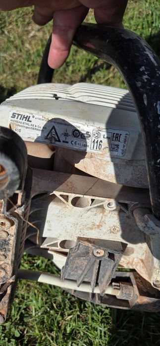 Stihl ts 410 spalinowa piła do betonu.