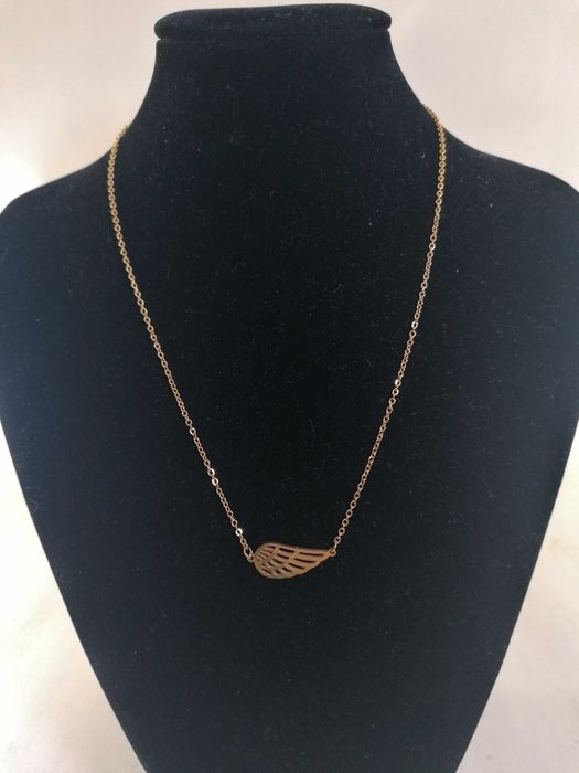 Colar asa em dourado - Aço