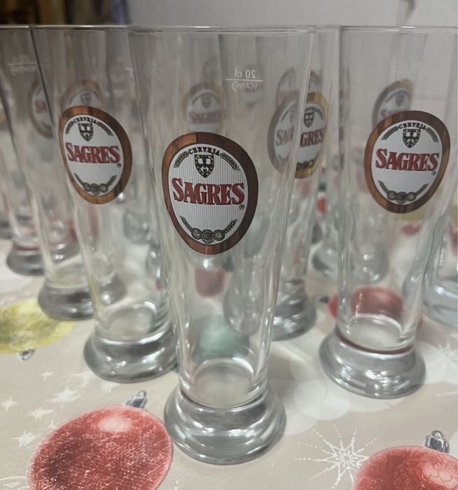 Copos Sagres Antigos