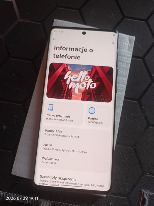 Motorola edge 50 fusion