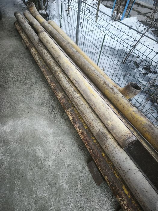 Труби безшовні газові СРСР 130 діам. довж. 410 см.товщ. 5 мм.