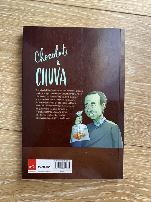 chocolate à chuva, o livro