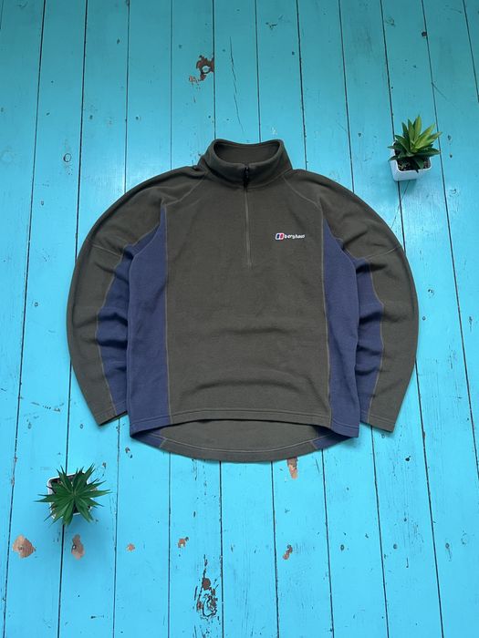 Флисовая кофта Berghaus, размер S, флиска Berghaus, флиска Polartec, мужская флисовая кофта Berghaus