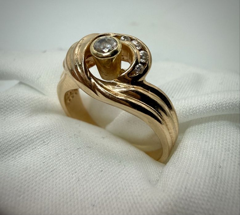 Pierścionek złoty 6,35g 585 - SPOKO Lombard Lumik Kalisz Skup Złota