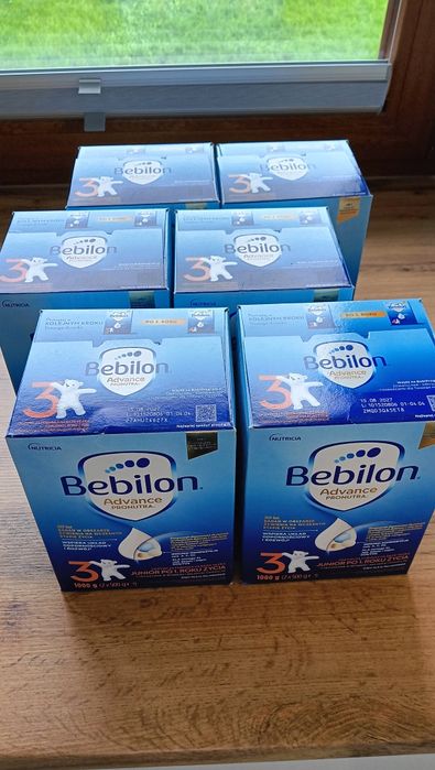 Mleko bebilon 3 sześć opakowań