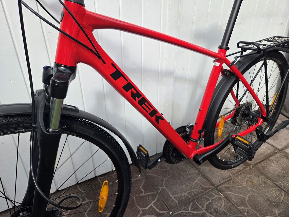 Rower jak nowy Trek Dual Sport 2 # 28 cali Rama L Akcesoria # stan idealny
