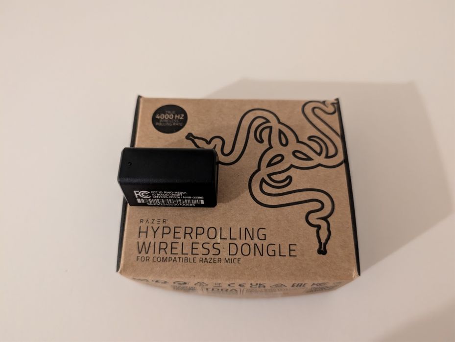 Razer DeathAdder V3 Pro + HyperPolling Dongle 8K
