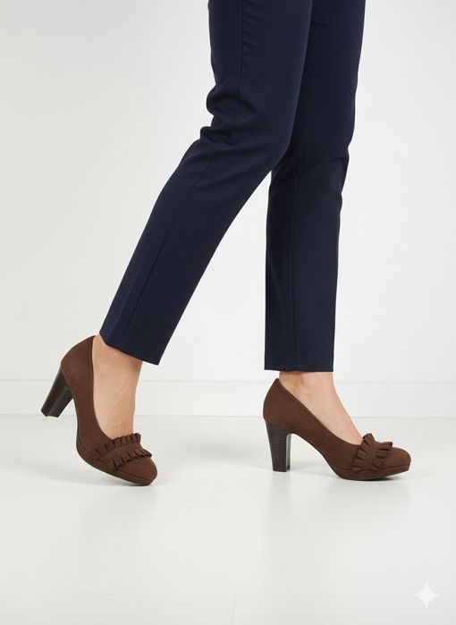 Sapatos castanhos - Kylie - Tamanho 37 - Novos!