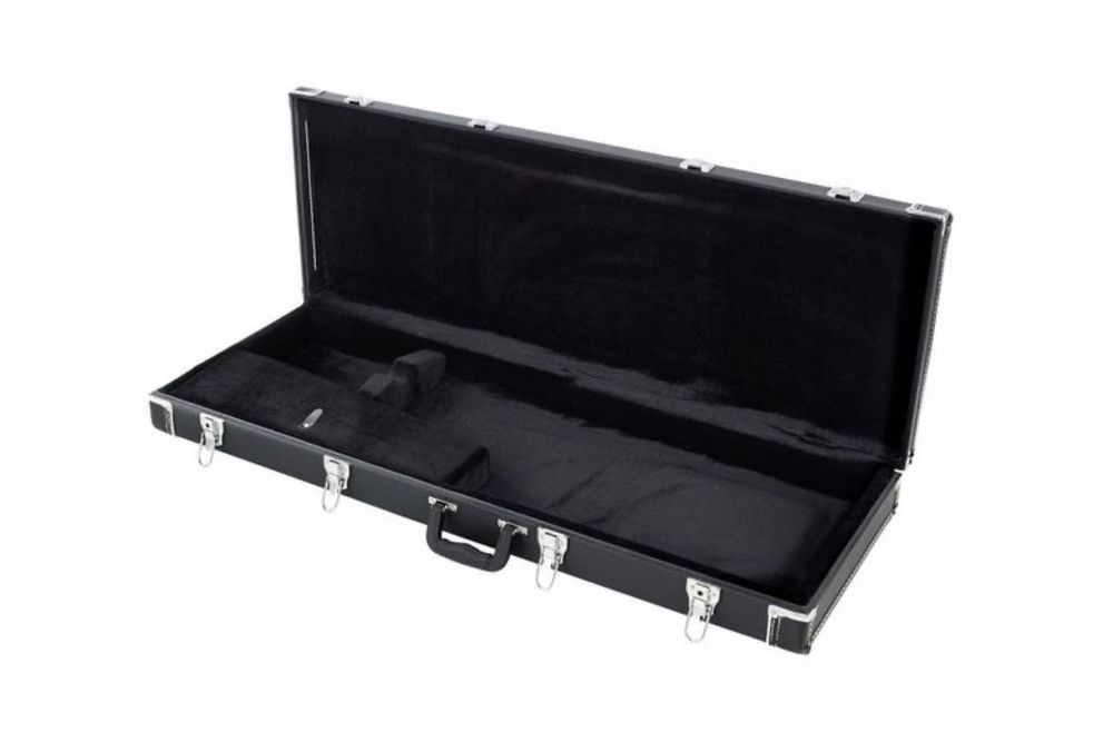 Case Guitarra Thomann E-Guitar Case BK Wood (Não foi usada)