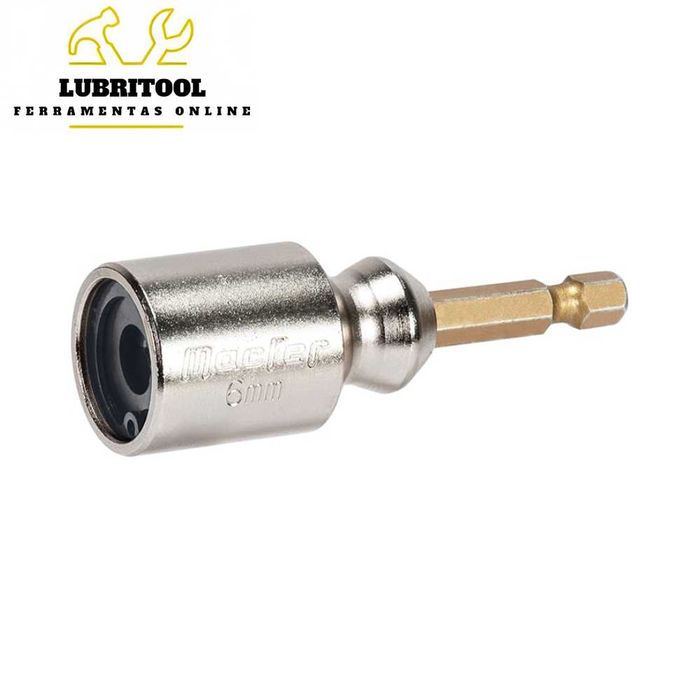 Adaptador Sextavado para Varão Roscado 1/4" 6/8mm 0052.048 | NOVOS