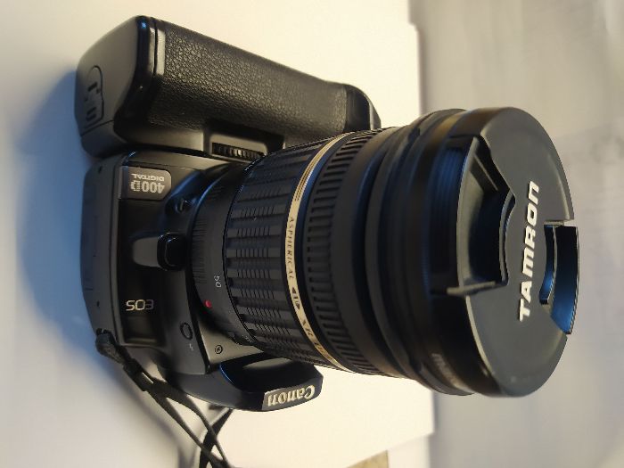 Zestaw Canon 400d + Sigma 18-125mm f3.5-5.6 + dodatki